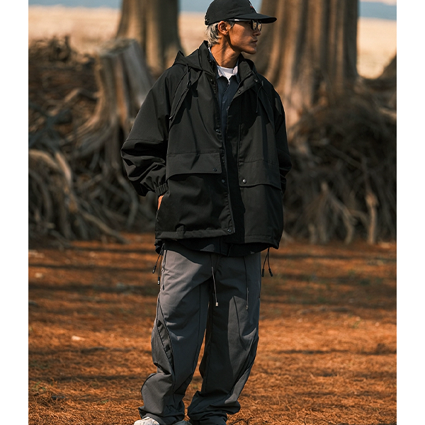Front pocket design jacket E3041
