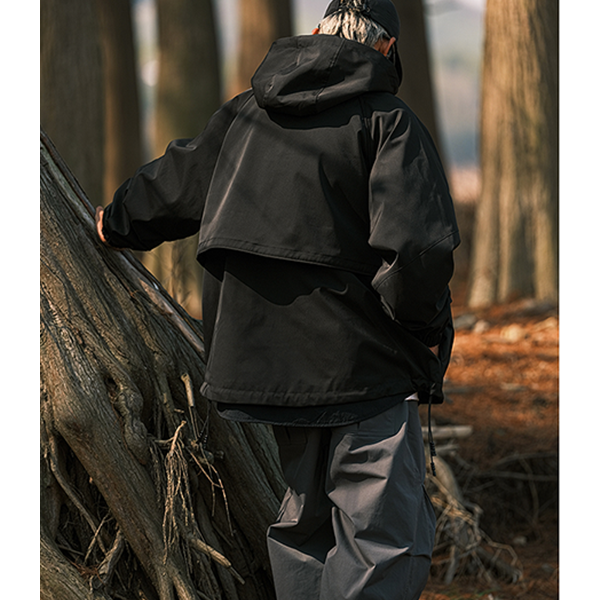 Front pocket design jacket E3041