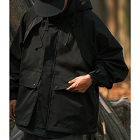 Front pocket design jacket E3041