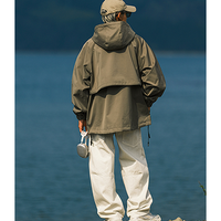 Front pocket design jacket E3041