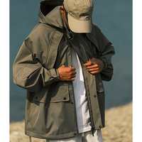 Front pocket design jacket E3041