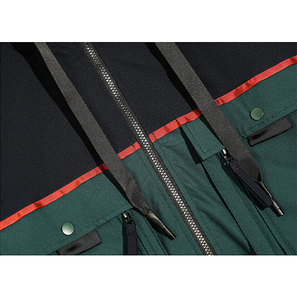 Front pocket design jacket E3042