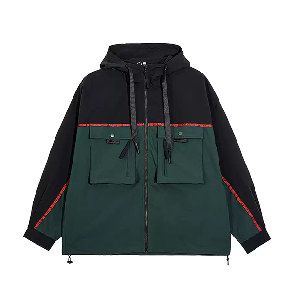 Front pocket design jacket E3042