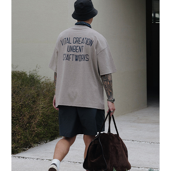 Back letter design Tee E3044