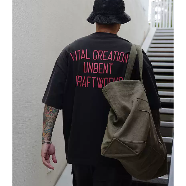 Back letter design Tee E3044