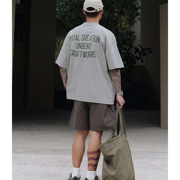 Back letter design Tee E3044