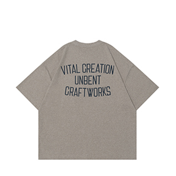 Back letter design Tee E3044