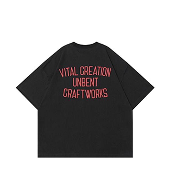 Back letter design Tee E3044