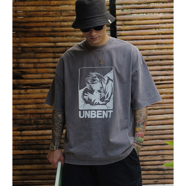 Front print design Tee E3045