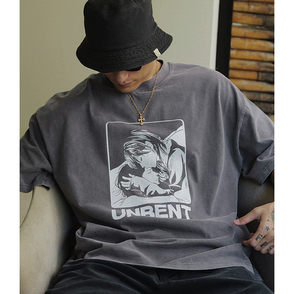 Front print design Tee E3045