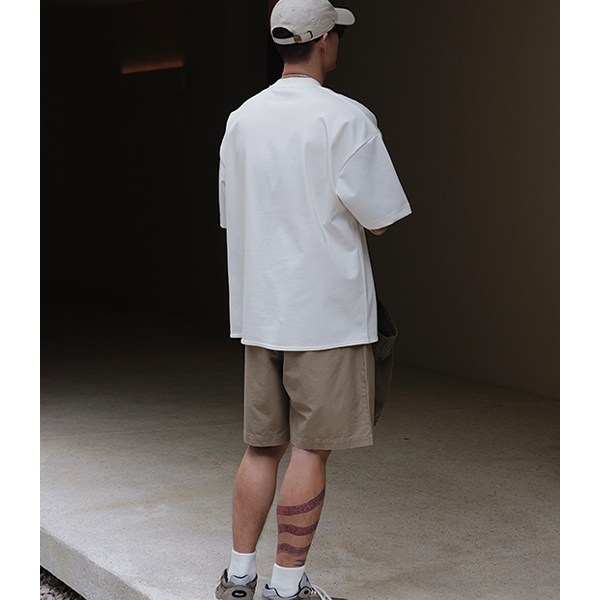 Front pocket design Tee E3046