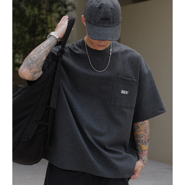 Front pocket design Tee E3046