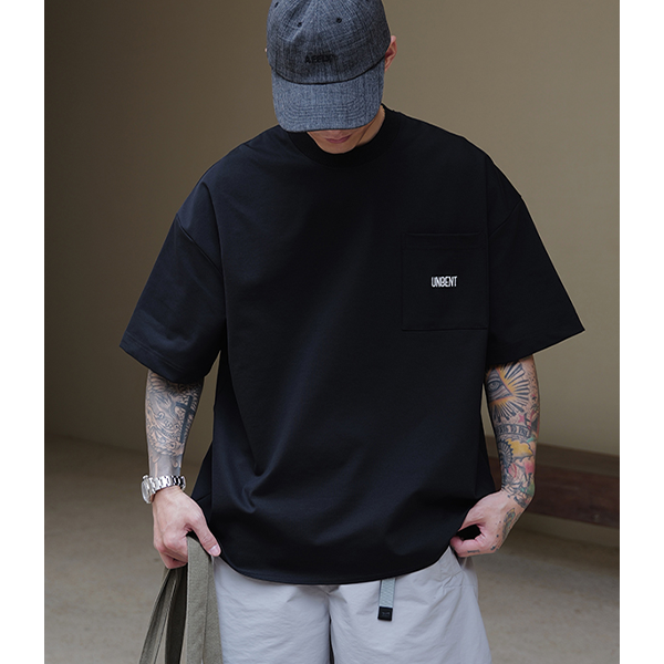 Front pocket design Tee E3046