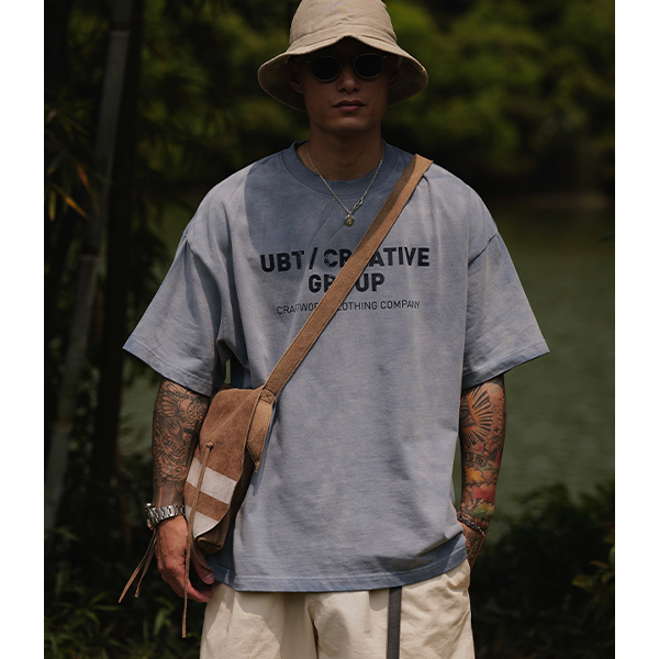 Front letter design Tee E3048