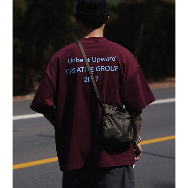 Back letter design Tee E3049