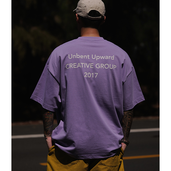 Back letter design Tee E3049