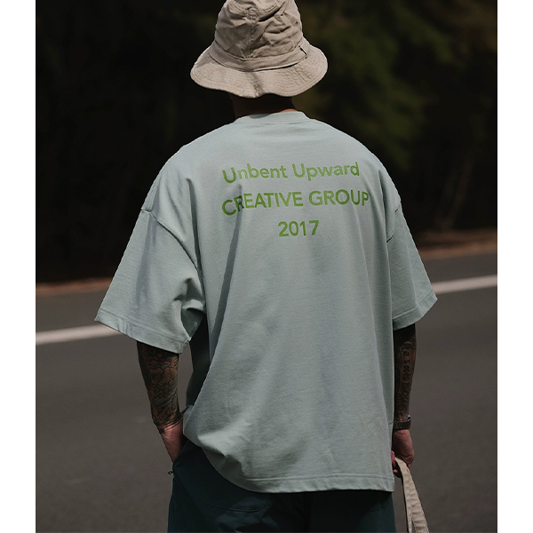 Back letter design Tee E3049
