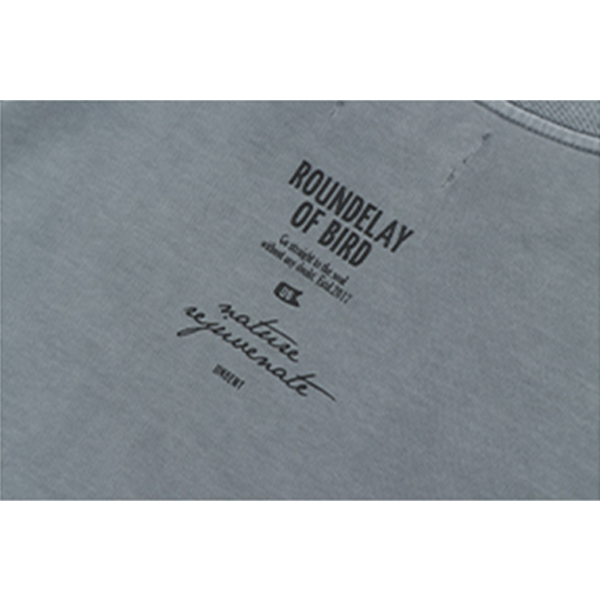 Back letter design Tee E3050