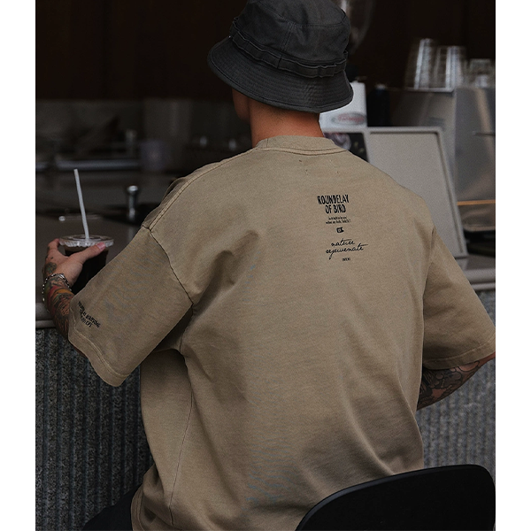 Back letter design Tee E3050