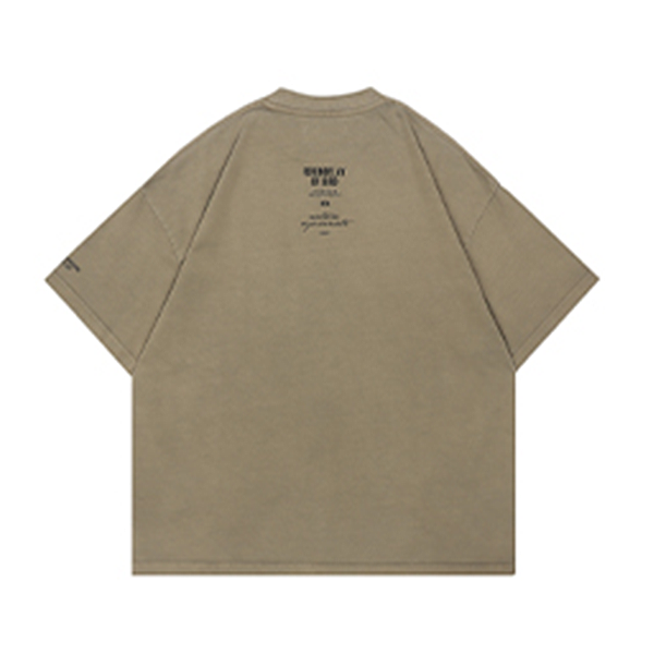 Back letter design Tee E3050