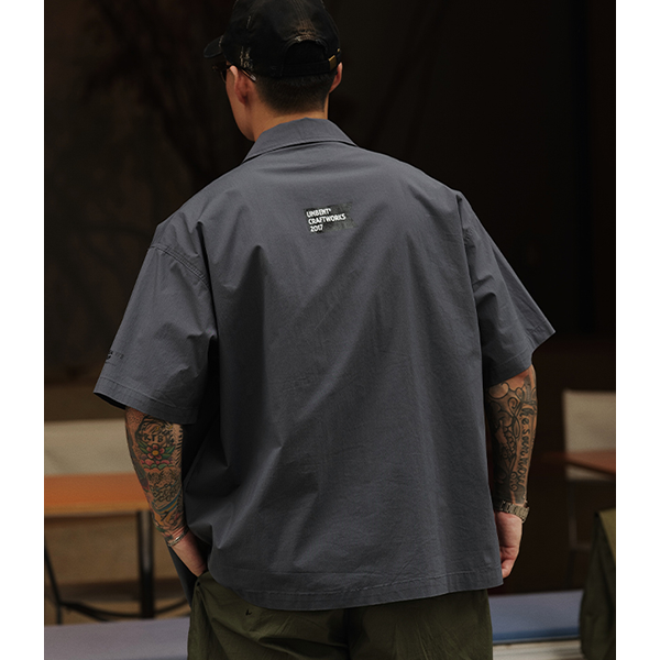 Front pocket design shirt E3051