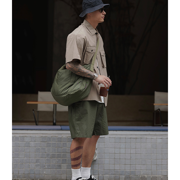 Front pocket design shirt E3051