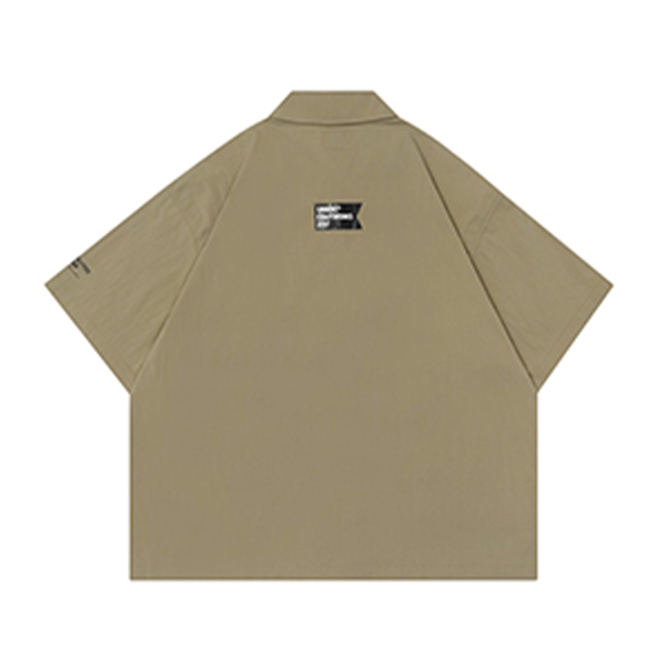 Front pocket design shirt E3051