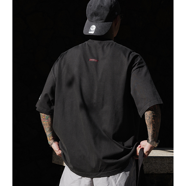 Back logo design Tee E3054