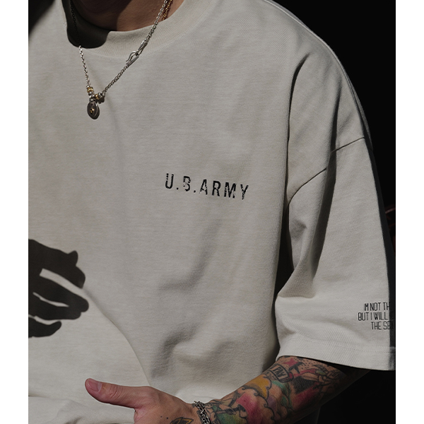 Back logo design Tee E3054