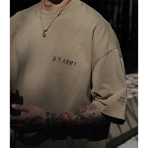 Back logo design Tee E3054