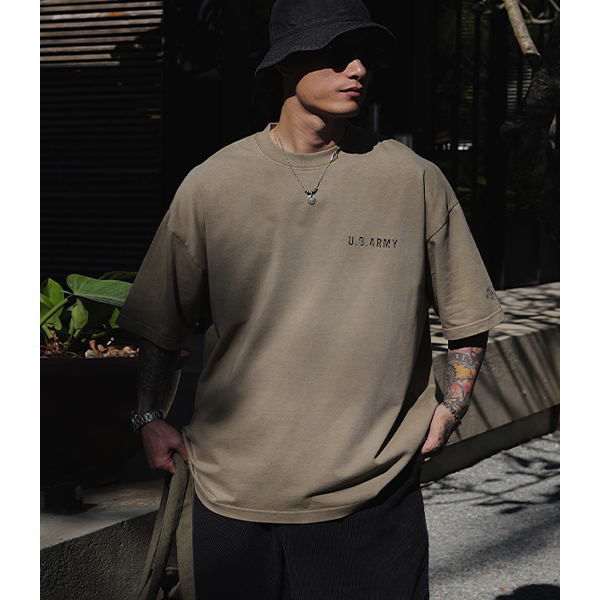 Back logo design Tee E3054