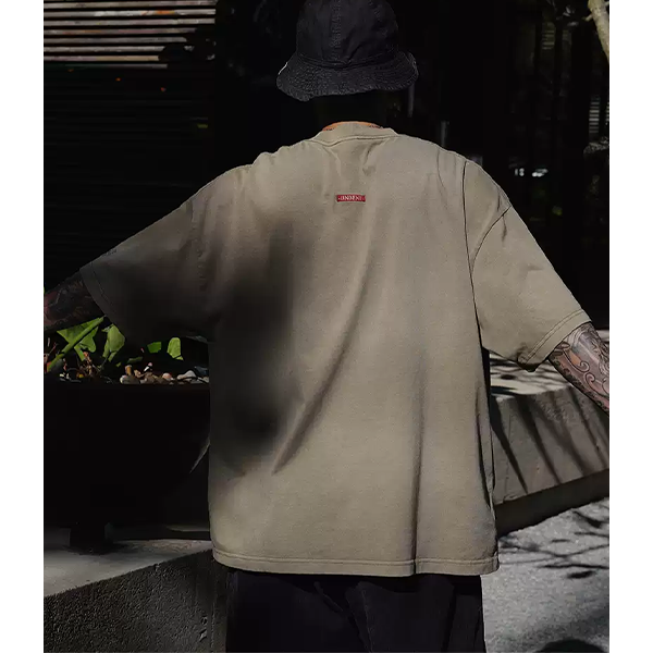 Back logo design Tee E3054