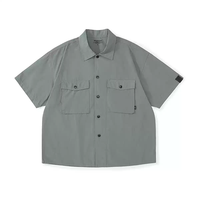 Front pocket design shirt E3055