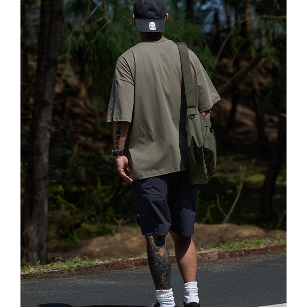 Front pocket design Tee E3056
