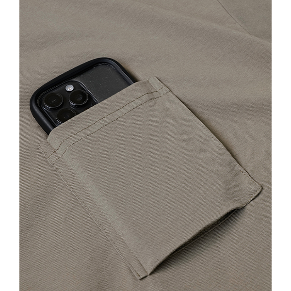 Front pocket design Tee E3056