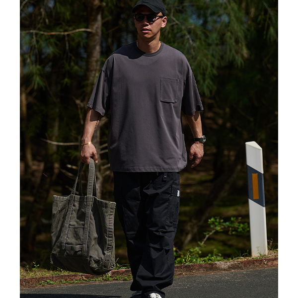 Front pocket design Tee E3056
