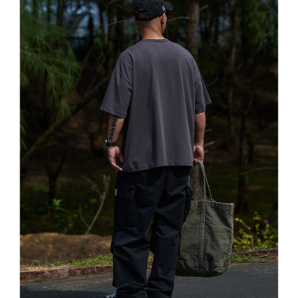 Front pocket design Tee E3056