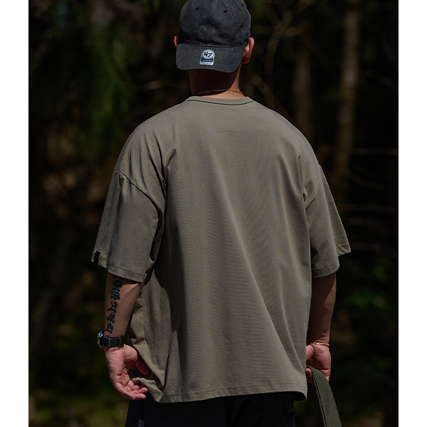 Front pocket design Tee E3056