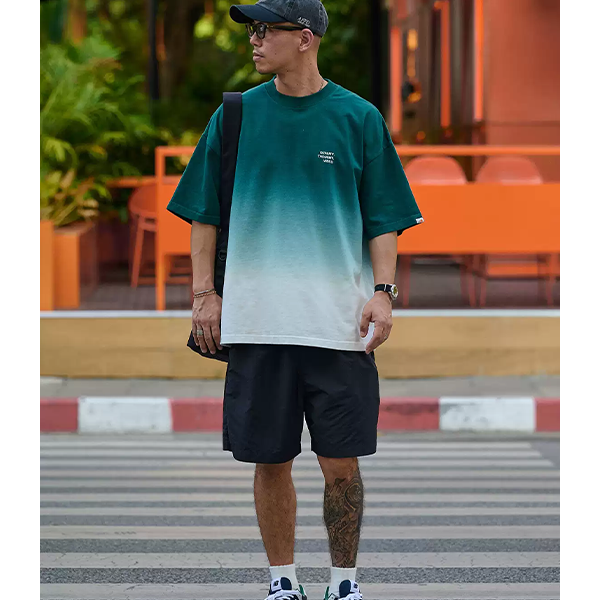 Back letter design Tee E3057