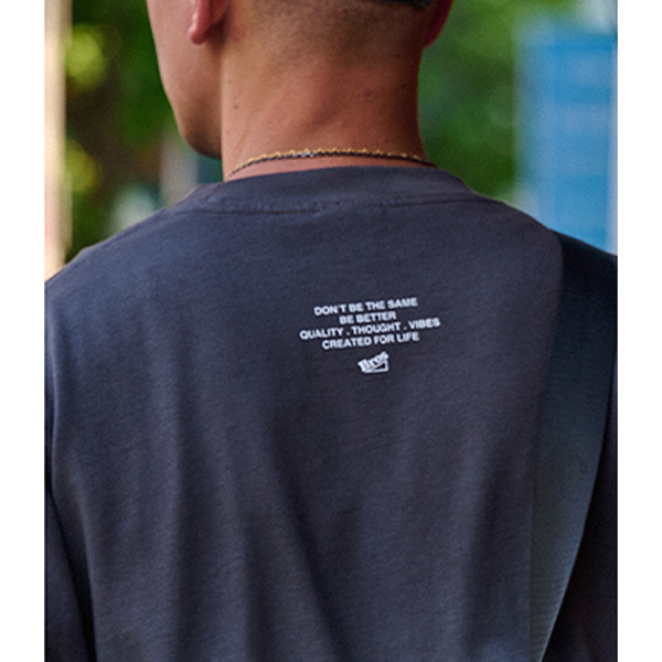 Back letter design Tee E3057