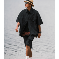 Front pocket design shirt E3058