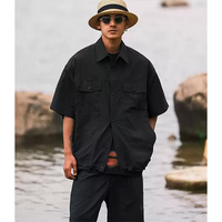 Front pocket design shirt E3058