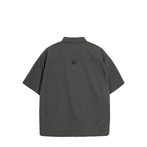 Front pocket design shirt E3058