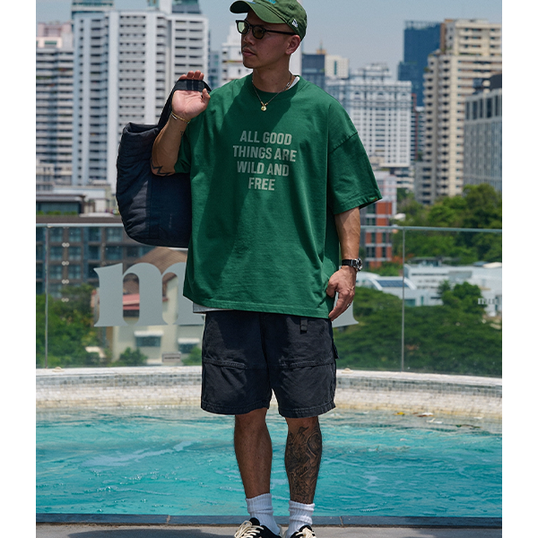 Front letter design Tee E3059