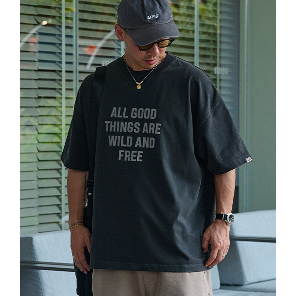 Front letter design Tee E3059