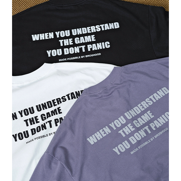 Back letter design Tee E3060