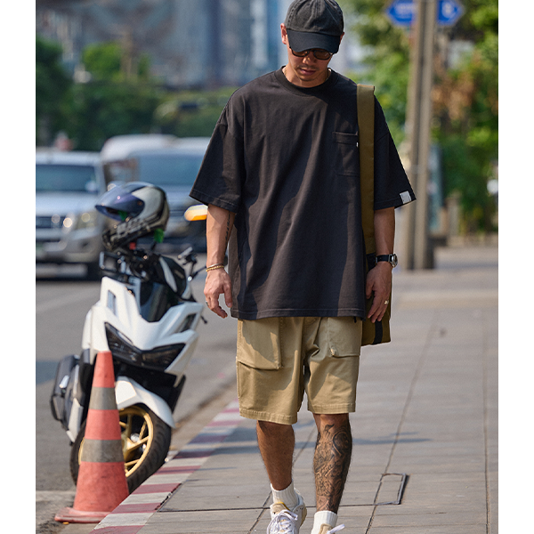 Back letter design Tee E3060