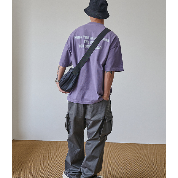 Back letter design Tee E3060