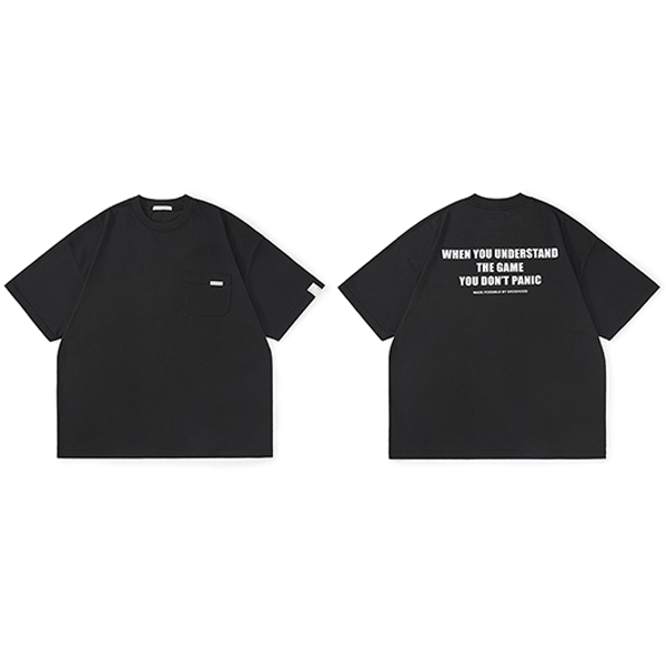 Back letter design Tee E3060