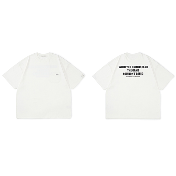 Back letter design Tee E3060